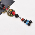 N-8072 2023 New Rose Cow Head Dark Sweater Chain Fashion Women's Necklace Party Gift