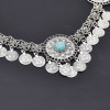 F-1074 Vintage Bohemian Coin Tassel Headband Ethnic Statement Hair Jewelry for Women Girls
