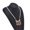 N-8075  Fashion Pearl Red Crystal Choker Necklace for Women Girls