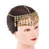 F-1081  Vintage Bohemian Multi Tassel Headband Ethnic Statement Hair Jewelry for Women Girls
