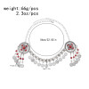 F-0962 Bohemian Boho Headpiece Turquoise Long Tassel Coin headband Decor Hair Accessories Jewelry For Women Dancing Girls