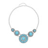 N-8083 Bohemian Acrylic Beads Women's Necklace Retro Women's Accessories Jewelry Gifts