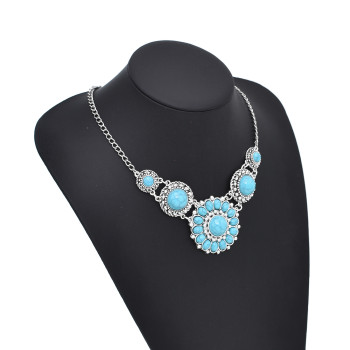 N-8083 Bohemian Acrylic Beads Women's Necklace Retro Women's Accessories Jewelry Gifts