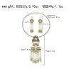 N-8097 Long Tassel Women Jewelry Sets Vintage Carved Bohemian Ethnic Women Necklace Sets