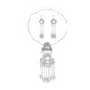 N-8097 Long Tassel Women Jewelry Sets Vintage Carved Bohemian Ethnic Women Necklace Sets