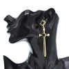 E-6591 European and American Fashion Sweet Luxury Cross Earrings Ladies Party Jewellery Birthday Gift