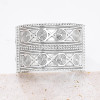 B-1260 Tibetan Style Bracelet Exquisite Carved Pattern Open Bangle For Women Girls Birthday Gift