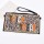 N-8101 Colorful Rice Beads Leather Wallet Makeup Bag Halloween Party Gift