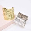 B-1262 Open Arm Bracelet Women Vintage Carved Bohemian Ethnic Statement Bracelets Female