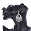E-6594 F-1086 New Fashion Earrings and Headbead Jewelry Set Silver Alloy Bead Tassel Earrings Butterfly Fish Type Chain Headbead for Women Gril Jewelry Set