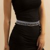N-8109 Vintage Women Body Chains Statement Rhinestones Bohemian Ethnic Charms Belly Chains Feminina