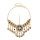 F-1090 Bohemian Style Retro Acrylic Rhinestone Hair Accessories for Women's Party Jewelry Gifts