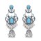 E-6596 Bell Pendant Women Earrings Vingtage Acrylic Bead Statement Bohemian Ethnic Drop Earrings