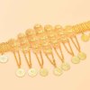 N-8117 Carved Butterfly Women Body Jewelry Coins Tassel Charms Waist Chains