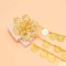 N-8124 3-Layer Gold Coin Tassel Green Turquoise Flower Waist Chain Necklace Accessories