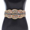N-8125 Beads Women Belt Handmade Bohemian Ethnic Statement Body Jewelry