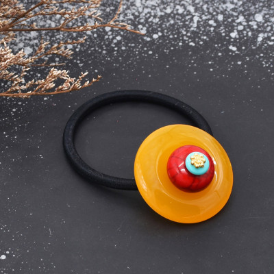 F-1097 Tibetan Style Acrylic Beads Exquisite Charm Hair Accessories Headwear Women's Party Jewelry Gifts