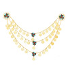 N-8141 2023 New Golden Coin Tassel Necklace Vintage Ethnic Women Jewelry Accessories