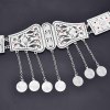 N-8142 Fashion Ethnic Silver Alloy Crystal Belly Chains For Women Party Gift Accessories