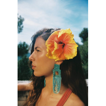 E-6610 New Bohemian Style Beaded Earrings for Women's Summer Travel Party Birthday Jewelry