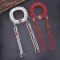 F-1100 Fashion Ethnic Acryic Beads Dark Green Turquoise Long Red Beads Tassel Hair Accessories