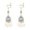 E-6613 Pendant Women Earrings Rhinestones Wedding Baroque Drop Earrings
