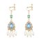 E-6613 Pendant Women Earrings Rhinestones Wedding Baroque Drop Earrings