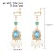 E-6613 Pendant Women Earrings Rhinestones Wedding Baroque Drop Earrings