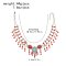 N-8147 Bead Women Necklaces Tibetan Ethnic Tassel Stone Statement Necklaces
