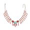 N-8147 Bead Women Necklaces Tibetan Ethnic Tassel Stone Statement Necklaces