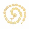 N-8146 Vintage Gold Bell Belly Dance Waist Belt Chain for Women Girl Indian Thailand Party Body Jewelry