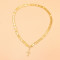 N-8150 Boho Ethnic Vintage Tassel Necklace Cross Pendant Chains Jewelry for Women Girls Birthday Gift