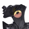 E-6616 Fashion Gold Alloy Wood Earrings Stud for Women Party Gift