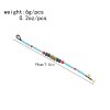 B-1271 Ethnic Beads Women Bracelets Bell Statement Rope Bracelets