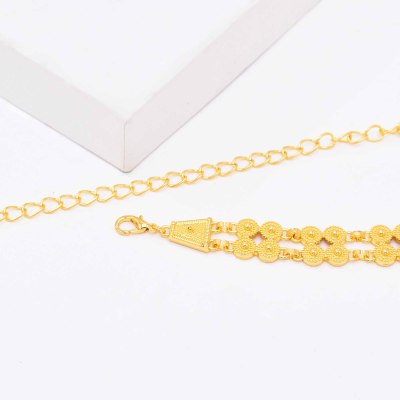 N-8157 Fashion Gold Hollow Out Flower Belly Chains for Women
