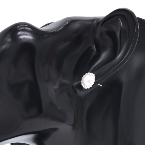 E-6618 Fashion Gold Drop Statement Earrings Pearl Long Tassel Bridal Wedding Earrings For Women Jewelry
