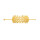 F-1104 Gold Silver Metal Hollow Out Hairpin Unisex Hair Accessories