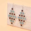 E-6620 Vintage Women Drop Earrings Ethnic Gypsy Exaggerated Earrings