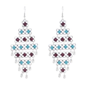 E-6620 Vintage Women Drop Earrings Ethnic Gypsy Exaggerated Earrings