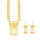 N-8168 Gold/Silver Bohemian Style Coin Tassel Necklace Earring Set Women Birthday Gift Holiday Jewelry