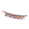 B-1274 Fashion Bohemian Handwoven Turquoise Elephant Alloy Love Fish Pendant Bracelet for Women