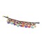 B-1274 Fashion Bohemian Handwoven Turquoise Elephant Alloy Love Fish Pendant Bracelet for Women