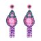 E-6622 Bead Women Drop Earrings Tassel Bohemian Ethnic Earrings