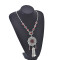 N-8169 Bohemian Style Diamond Metal Necklace Earring Set for Women's Party Jewelry Gifts