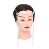F-1106 Fashion Silver Long Chain Tassel Pearl Beads Butterfly Head Chain Hairband