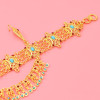 F-1107 Bohemian Style Golden Tassel pendant Hair Accessories Gypsy Women's Party Jewelry Gifts