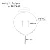 N-8171 Rhinestones Women Jewelry Sets Elegant Weddings Tassel Necklace Sets