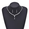 N-8171 Rhinestones Women Jewelry Sets Elegant Weddings Tassel Necklace Sets