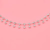 F-1109 Minimalist Style Rhinestone Pendant Ladies Punk Party Sweet Hair Accessories