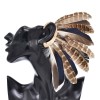 E-6623 Super Big Feather Ear Cuff Earrings Indian Ear Jewelry